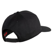 U.S. Air Force Retired Blue Patched Solid Cotton Twill Pro Style Cap - Black OSFM