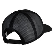 Maine State Moose Patched Premium Trucker Mesh Cap - Black OSFM