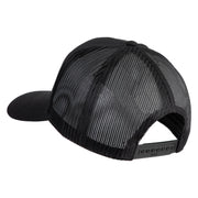 Pearl Harbor Hawaii Submarine Blue Patched Solid Cotton Twill Mesh Prostyle Cap - Black OSFM