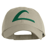 Ash Ketchum League Expo Patched Low Profile Pet Spun Washed Cap - Stone OSFM