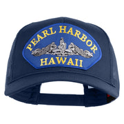 Pearl Harbor Hawaii Submarine Blue Patched Solid Cotton Twill Mesh Prostyle Cap - Navy OSFM