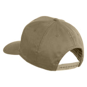 U.S. Air Force Retired Blue Patched Solid Cotton Twill Pro Style Cap - Khaki OSFM