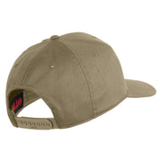 U.S. Air Force Retired Blue Patched Solid Cotton Twill Pro Style Cap - Khaki OSFM