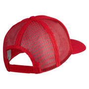 Maine State Moose Patched Premium Trucker Mesh Cap - Red OSFM