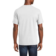 Jack Pot Graphic Design Men's Big Size Port & Company Fan Favorite Crew Neck Tee Shirt - White XS