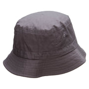 Stitched Face Embroidered Pigment Dyed Bucket Hat