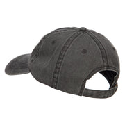 Alaskan Malamute Embroidered Washed Cap