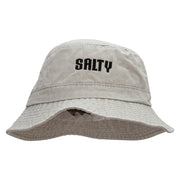 SALTY Embroidered Bucket Hat