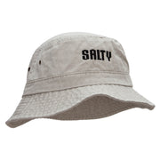 SALTY Embroidered Bucket Hat