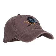 Alaska Last Frontier State Embroidered Cap