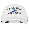 Kayak Hair Don't Care Embroidered Solid Cotton Pro Cap