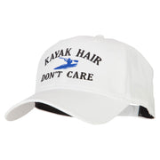 Kayak Hair Don't Care Embroidered Solid Cotton Pro Cap