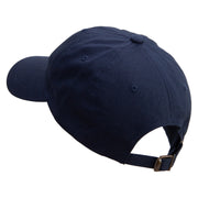 U.S. Navy Retired Unstructured Low Profile 6 panel Cotton Cap - Navy OSFM