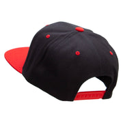 LFG Embroidered Wool Blend 2 Tone Classic Snapback - Black-Red OSFM