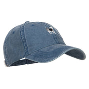 Alaskan Malamute Embroidered Washed Cap