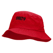 SALTY Embroidered Bucket Hat