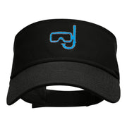 Snorkle Embroidered Cotton Twill Visor