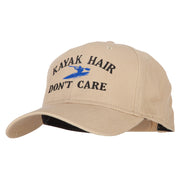 Kayak Hair Don't Care Embroidered Solid Cotton Pro Cap