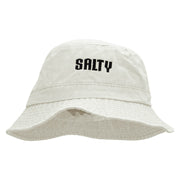 SALTY Embroidered Bucket Hat