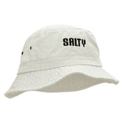 SALTY Embroidered Bucket Hat