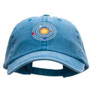 Solar System Embroidered Pigment Dyed Wash Caps