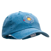 Solar System Embroidered Pigment Dyed Wash Caps