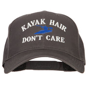 Kayak Hair Don't Care Embroidered Solid Cotton Pro Cap