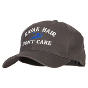 Kayak Hair Don't Care Embroidered Solid Cotton Pro Cap