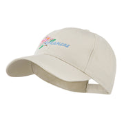 USA State Flower Arkansas Apple Blossom Embroidered Cap