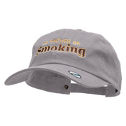 I'd Rather Be Smoking Embroidered Washed Cap