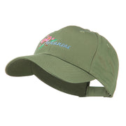 USA State Flower Arkansas Apple Blossom Embroidered Cap