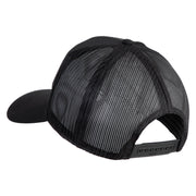 3rd Marine Division Patched Solid Cotton Twill Mesh Prostyle Cap - Black OSFM