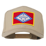 Middle State Arkansas Embroidered Patch Cap