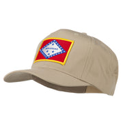 Middle State Arkansas Embroidered Patch Cap