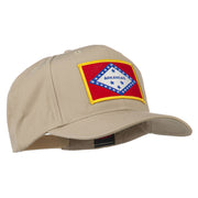 Middle State Arkansas Embroidered Patch Cap