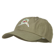 USA State Alaska Patched Low Profile Cap