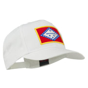 Middle State Arkansas Embroidered Patch Cap