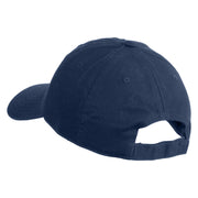 Tropical Fish Sea Life Iron On Patched 6 Panel Washed Low Profile Dad Hat - Navy OSFM