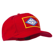 Middle State Arkansas Embroidered Patch Cap