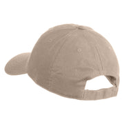 Tropical Fish Sea Life Iron On Patched 6 Panel Washed Low Profile Dad Hat - Khaki OSFM