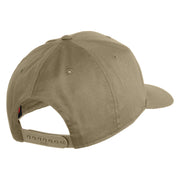 U.S. Air Force Blue Patched Solid Cotton Twill Pro Style Cap - Khaki OSFM