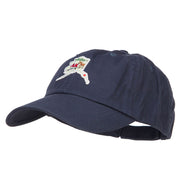 USA State Alaska Patched Low Profile Cap