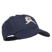 USA State Alaska Patched Low Profile Cap