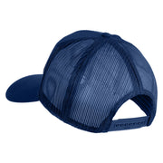 3rd Marine Division Patched Solid Cotton Twill Mesh Prostyle Cap - Royal OSFM