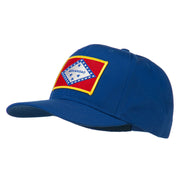 Middle State Arkansas Embroidered Patch Cap