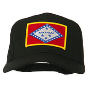 Middle State Arkansas Embroidered Patch Cap