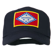 Middle State Arkansas Embroidered Patch Cap