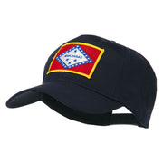 Middle State Arkansas Embroidered Patch Cap