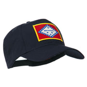 Middle State Arkansas Embroidered Patch Cap