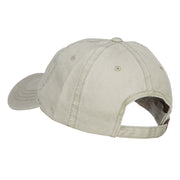 Alaska State Flag Embroidered Washed Cap